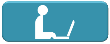 blue laptop icon
