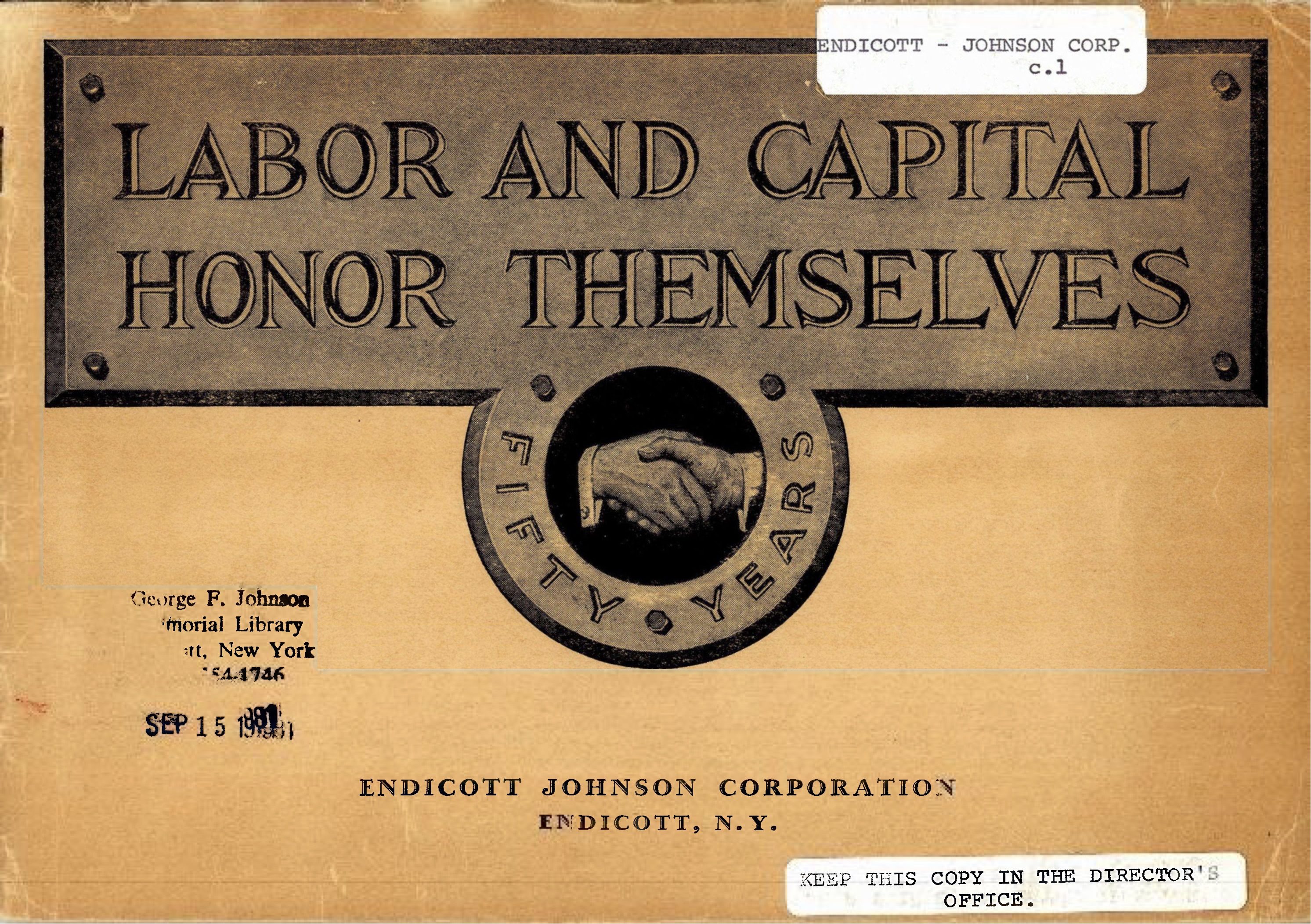 Labor and capital